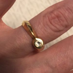 14k gold diamond ring